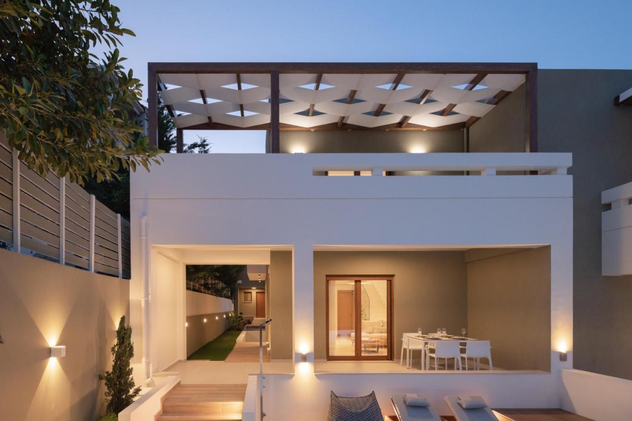 De Light Boutique Villas I II & III - Close To Rethymno, By Thinkvilla Atsipopoulo Esterno foto