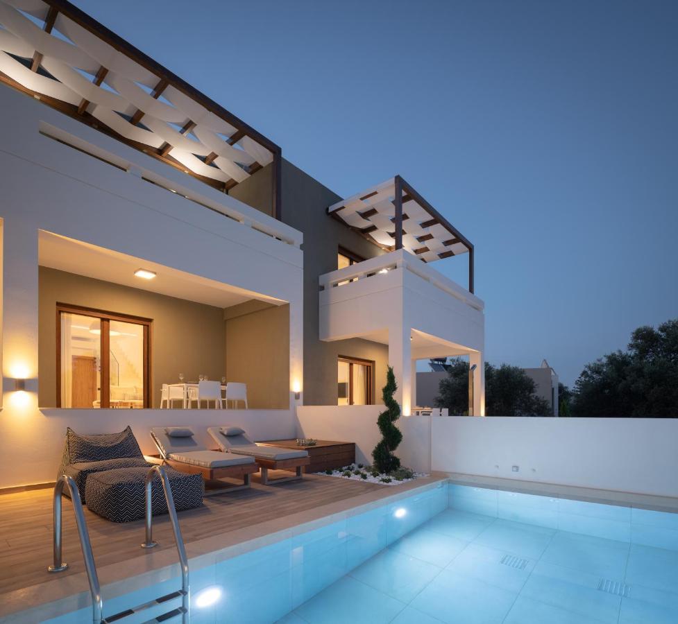 De Light Boutique Villas I II & III - Close To Rethymno, By Thinkvilla Atsipopoulo Esterno foto