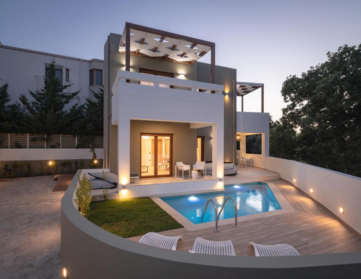 De Light Boutique Villas I II & III - Close To Rethymno, By Thinkvilla Atsipopoulo Esterno foto