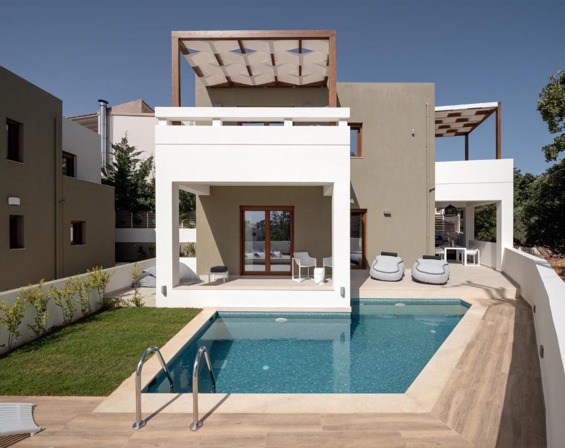 De Light Boutique Villas I II & III - Close To Rethymno, By Thinkvilla Atsipopoulo Esterno foto